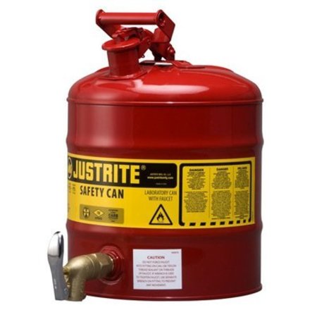 JUSTRITE SAFETY DISPENSING CAN 5 GAL. BOTTOM FAU JT7150150